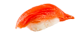 Суши с красной соленой рыбой
